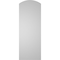 Ekena Millwork Arch Top Surface Mount PVC Gable Vent: Functional, w/ 3-1/2"W x 1"P Standard Frame, 14"W x 38"H GVPAR14X3801SF - alternate 5